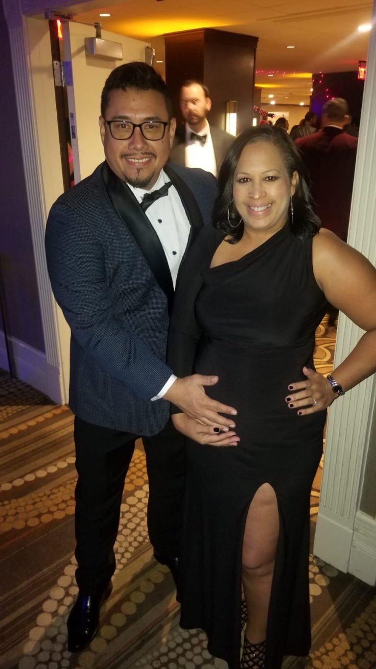 Michelle & Manuel expecting